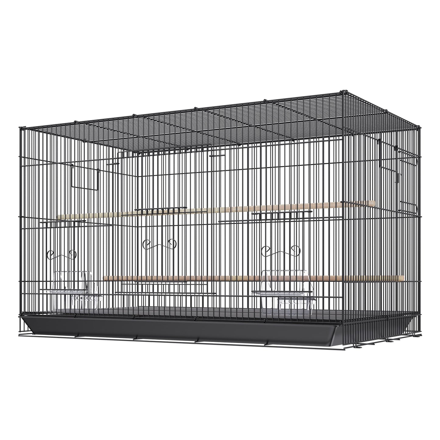 Spacious Bird Aviary Cage 76 x 46 x 45 cm