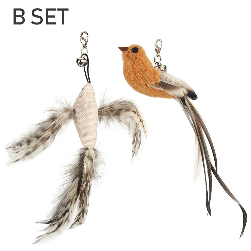 Feather Teaser Cat Toy