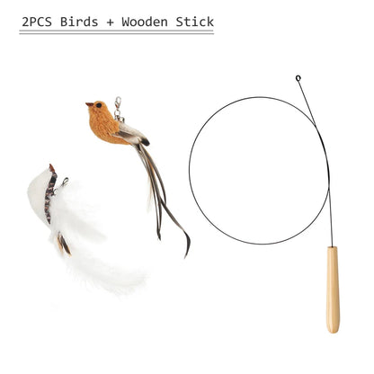 Feather Teaser Cat Toy