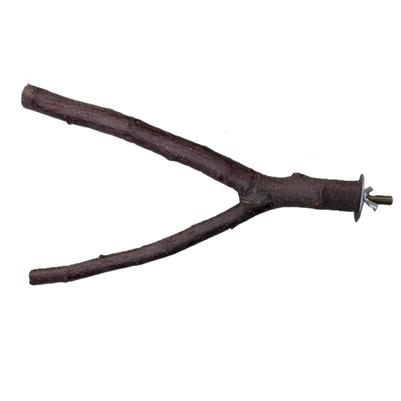 Wooden Bird Perch Ring Toy