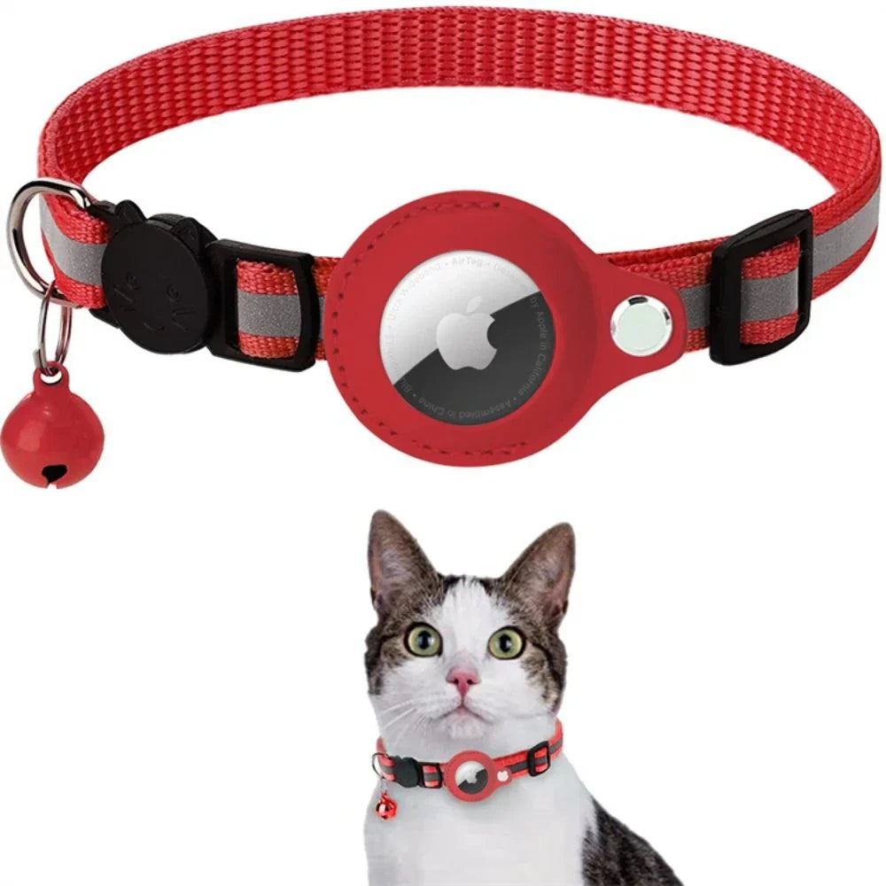 Reflective Cat GPS Tracker Collar