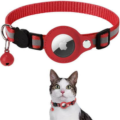 Reflective Cat GPS Tracker Collar