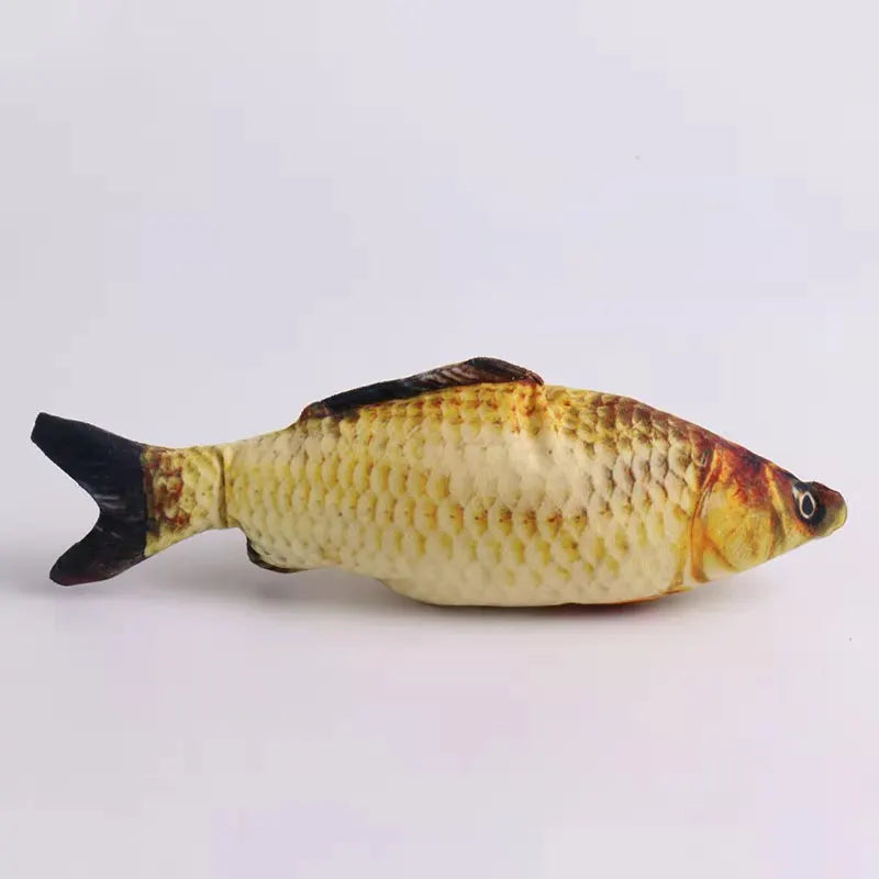 Soft Plush Catnip Fish Toy