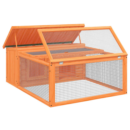 Solid Pine Rabbit Hutch