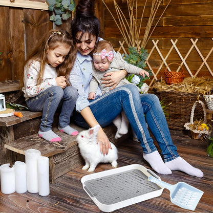 Rabbit Litter Tray with Scoop
