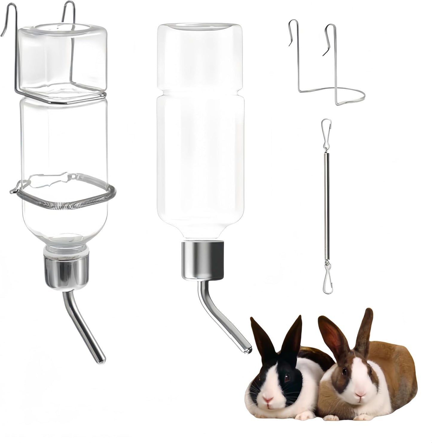 350 ml Water Bottle Set for Small Animals