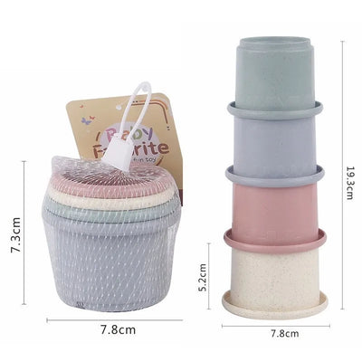 Stacking Cup Puzzle Toy for Rabbits