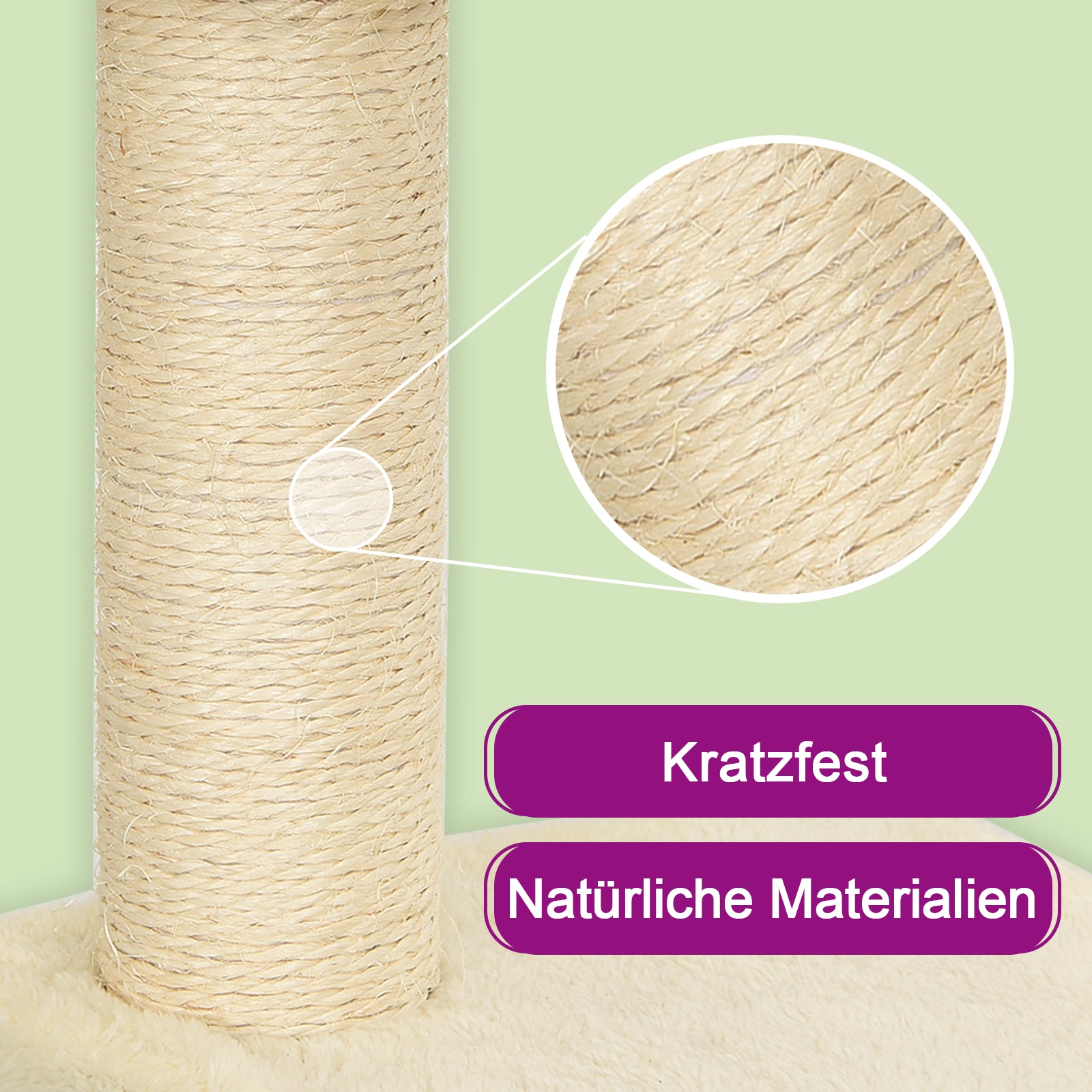 Sisal Cat Tree 70 cm