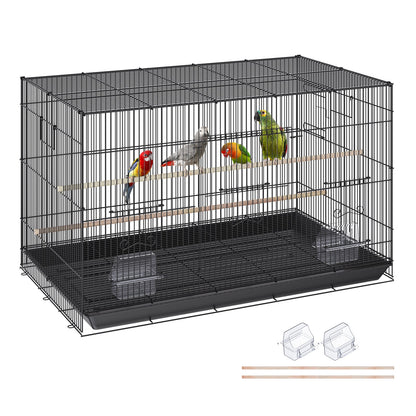 Spacious Bird Aviary Cage 76 x 46 x 45 cm