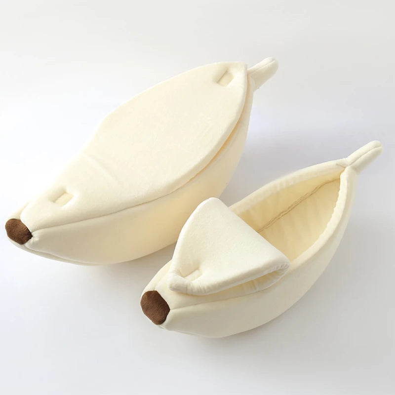 Banana Shaped Cat Bed