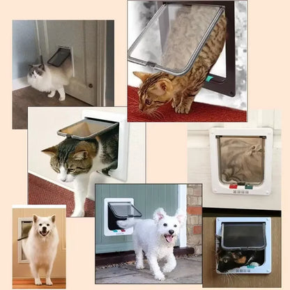 4-Way Locking Pet Door
