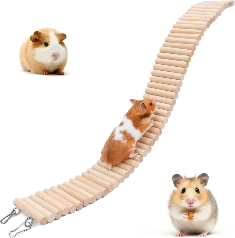 Flexible Wooden Small Animal Bridge