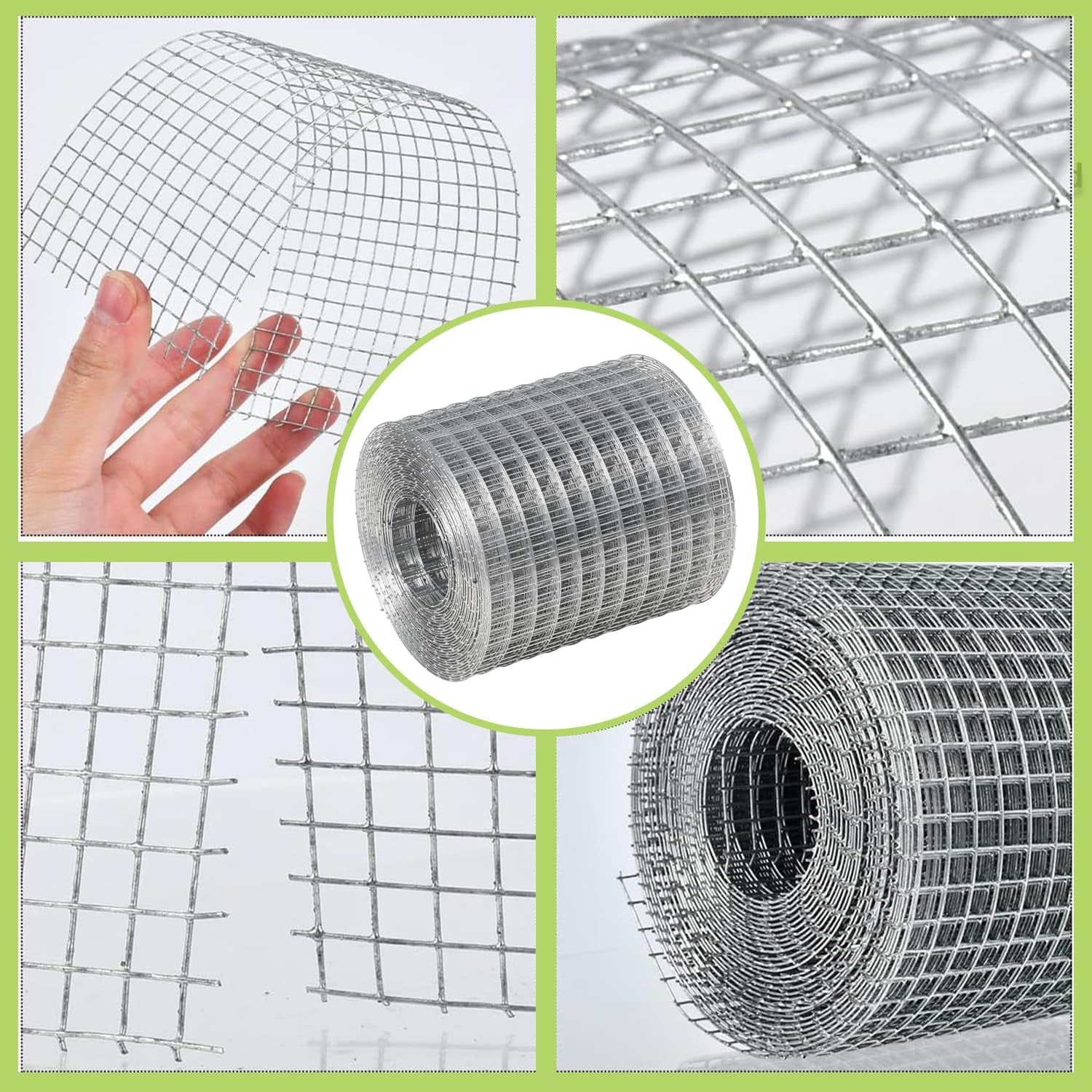 Galvanized Wire Mesh Roll for Cages and DIY
