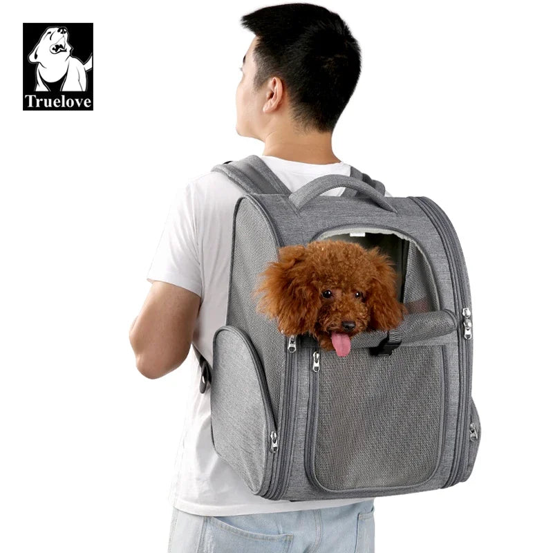 TRUELOVE Travel Backpack for Small Cats and Dogs