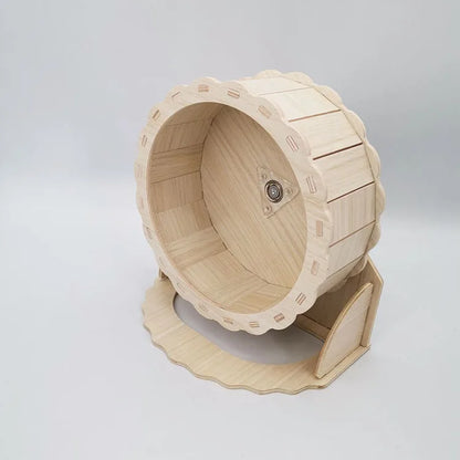 Wooden Quiet Hamster Wheel