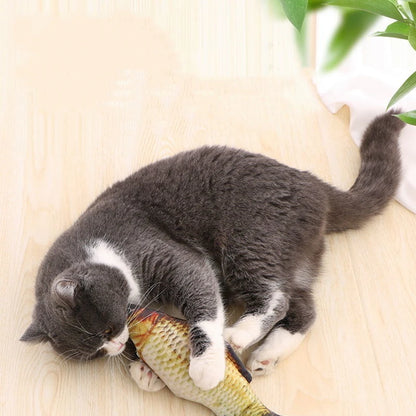 Soft Plush Catnip Fish Toy