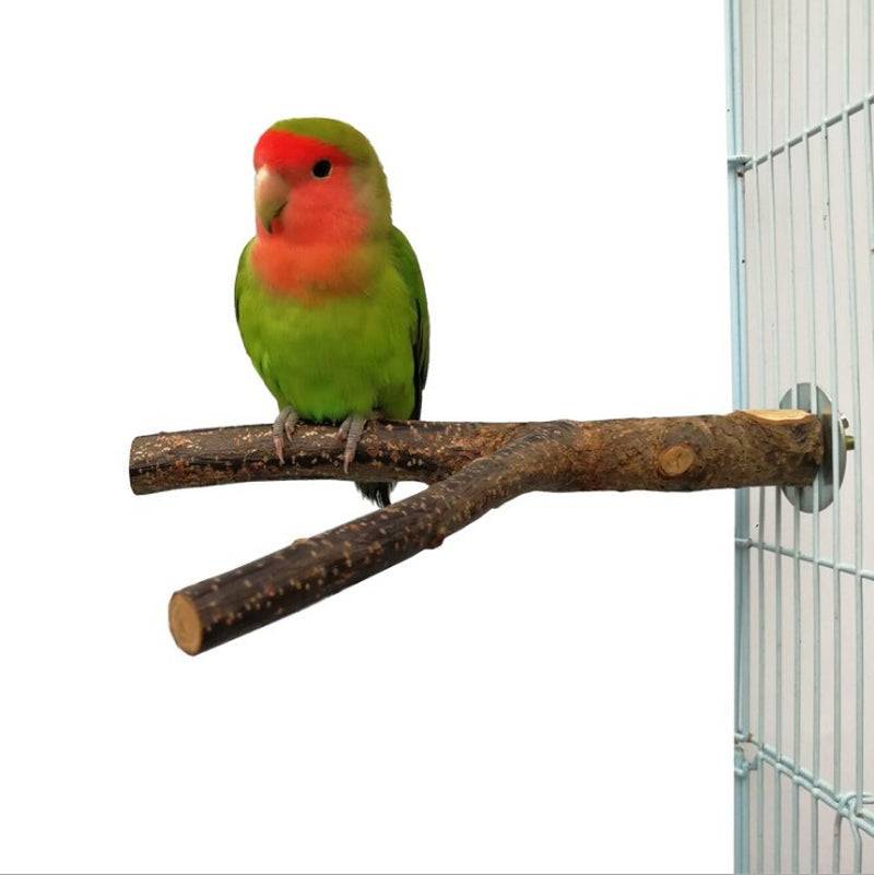 Wooden Bird Perch Ring Toy