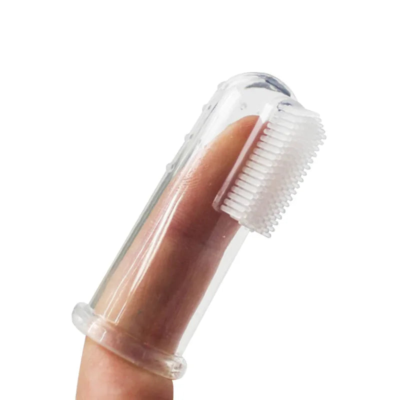 Soft Finger Toothbrush for Dogs and Cats