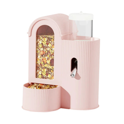 2-in-1 Small Animal Feeder and Water Dispenser