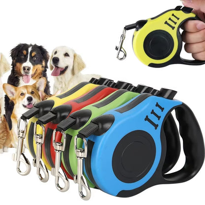 Retractable Dog Leash 3 m / 5 m