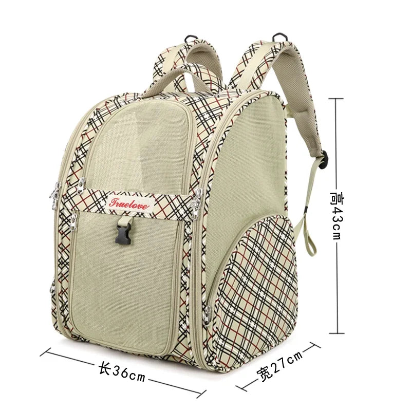 TRUELOVE Travel Backpack for Small Cats and Dogs