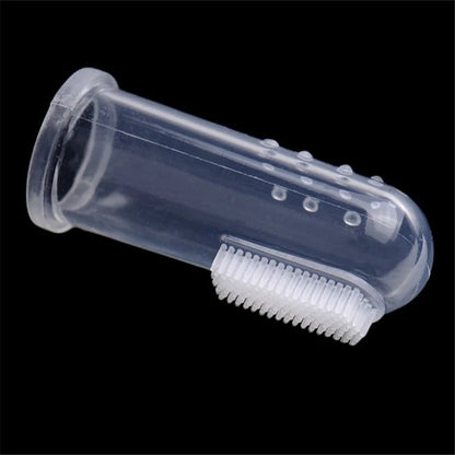 Soft Finger Toothbrush for Dogs and Cats