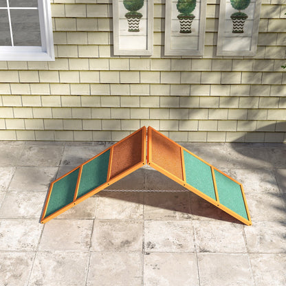 Adjustable Dog Agility A-Frame Ramp
