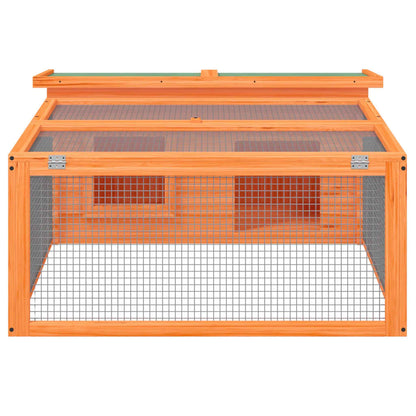 Solid Pine Rabbit Hutch
