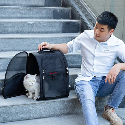 TRUELOVE Travel Backpack for Small Cats and Dogs