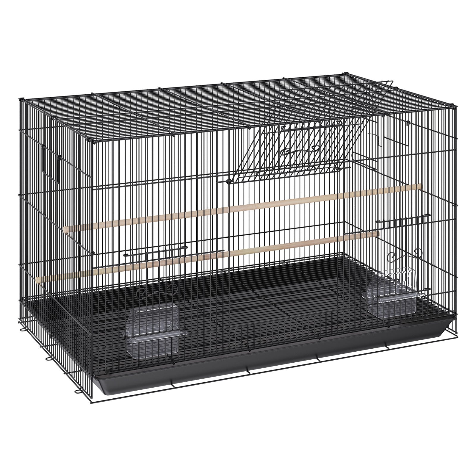 Spacious Bird Aviary Cage 76 x 46 x 45 cm