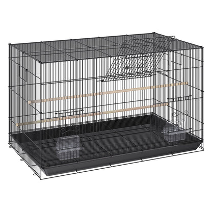 Spacious Bird Aviary Cage 76 x 46 x 45 cm