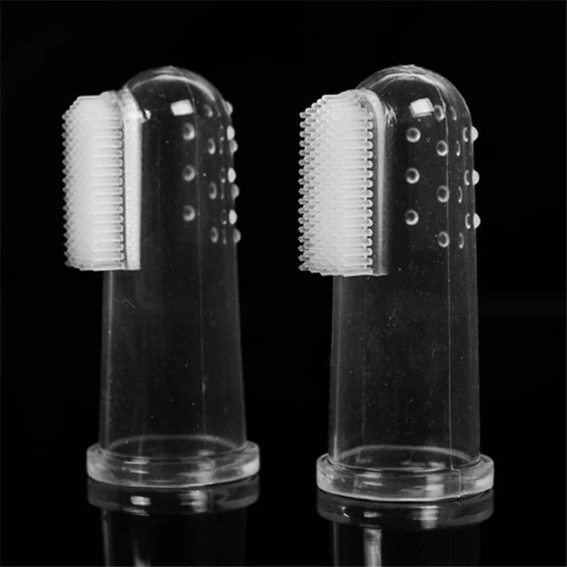 Soft Finger Toothbrush for Dogs and Cats