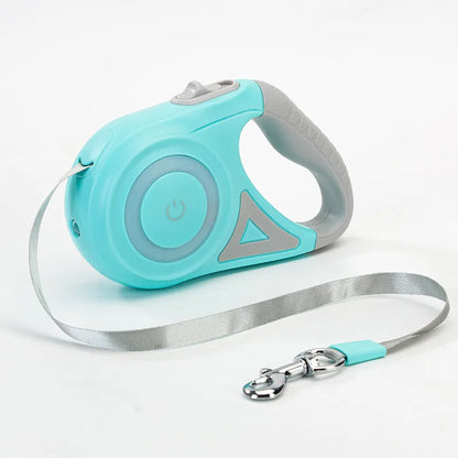LED Retractable Dog Leash