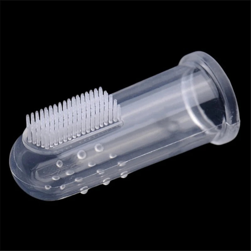 Soft Finger Toothbrush for Dogs and Cats