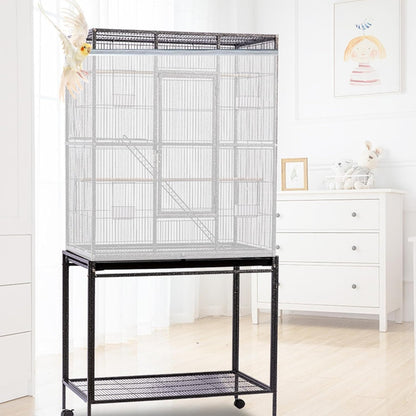Adjustable Bird Cage Seed Guard Cover