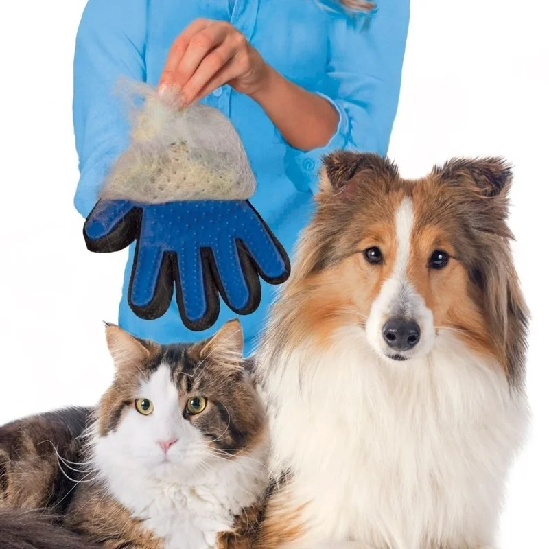 Pflegehandschuh für Katzen und Hunde