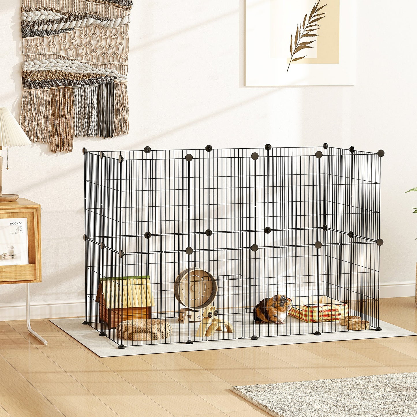 Modular Small Animal Playpen