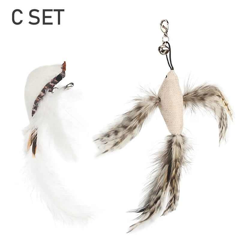 Feather Teaser Cat Toy