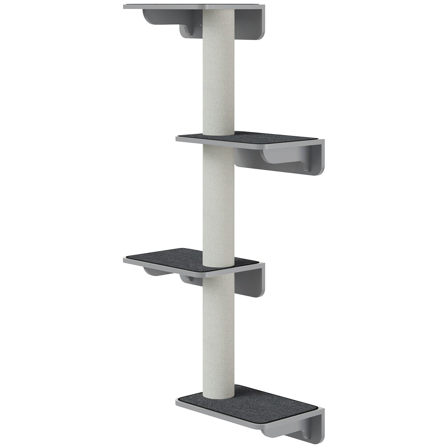 Wall-Mounted Cat Climbing Tree