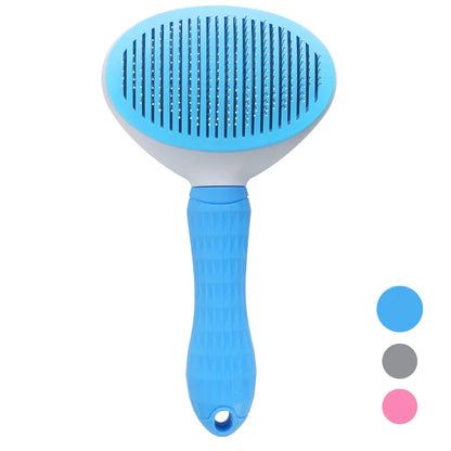 Self-Cleaning Slicker Brush for Cats and Dogs