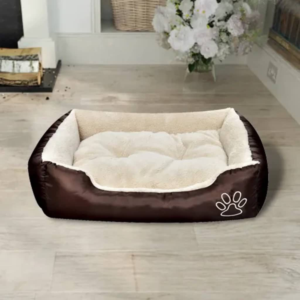 Warm XL Dog Bed with Cushion