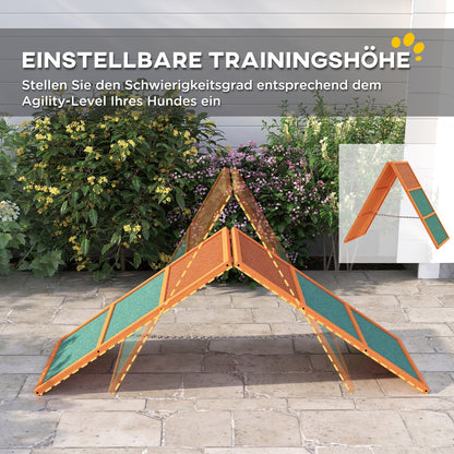 Adjustable Dog Agility A-Frame Ramp