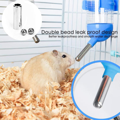 125 ml Hamster Water Bottle with Wooden Holder