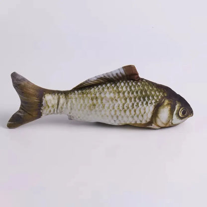 Soft Plush Catnip Fish Toy