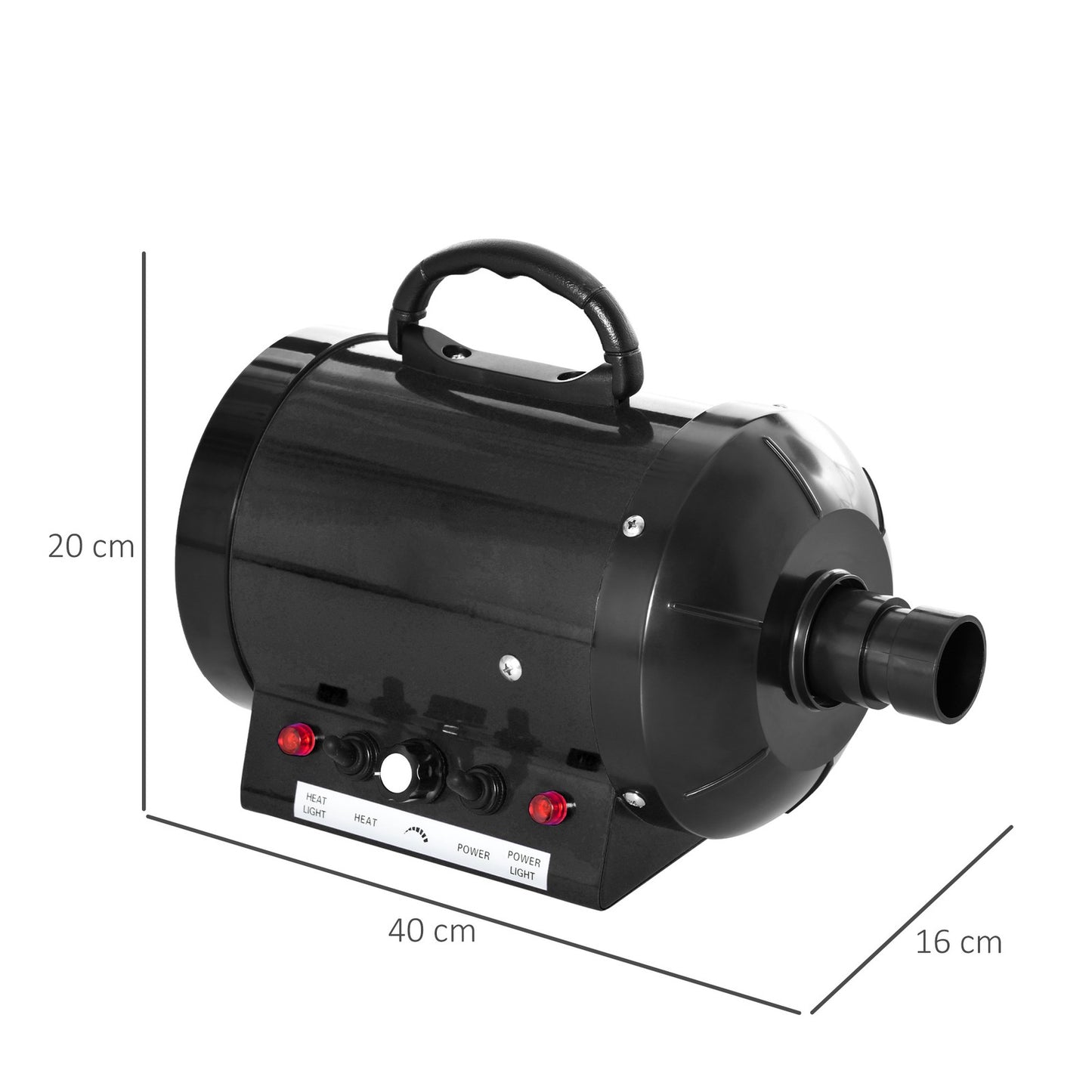 Professional 2800 W Pet Dryer