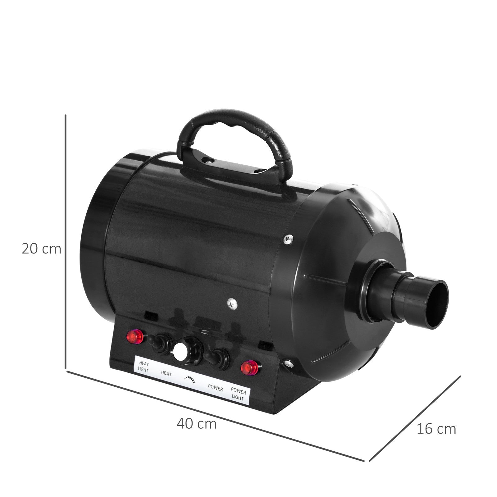Professional 2800 W Pet Dryer