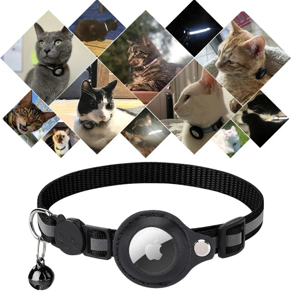 Reflective Cat GPS Tracker Collar