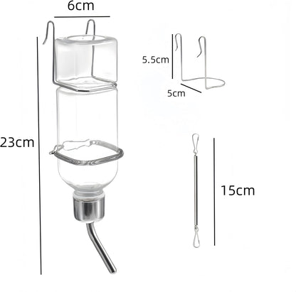 350 ml Water Bottle Set for Small Animals