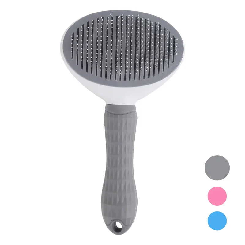 Self-Cleaning Slicker Brush for Cats and Dogs