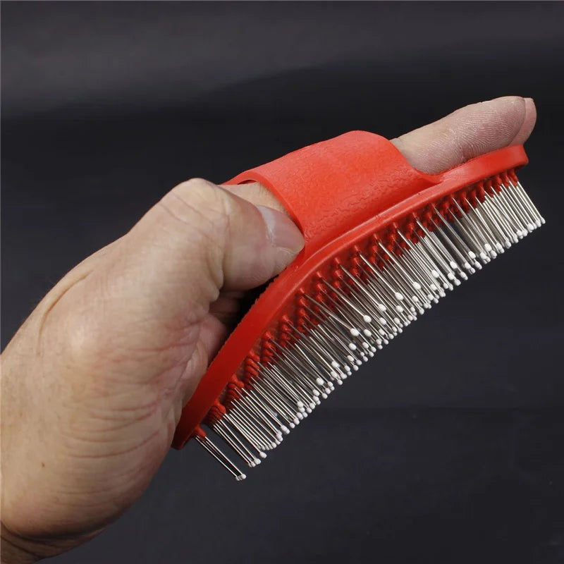 Rubber Pet Bath Brush for Dogs and Cats
